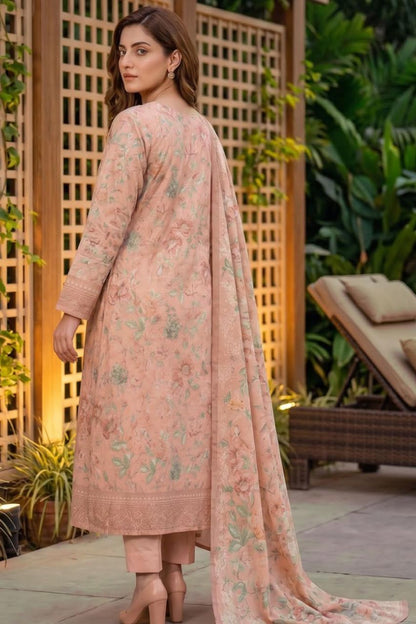 Mashaim Digital Printed Lawn 3PC