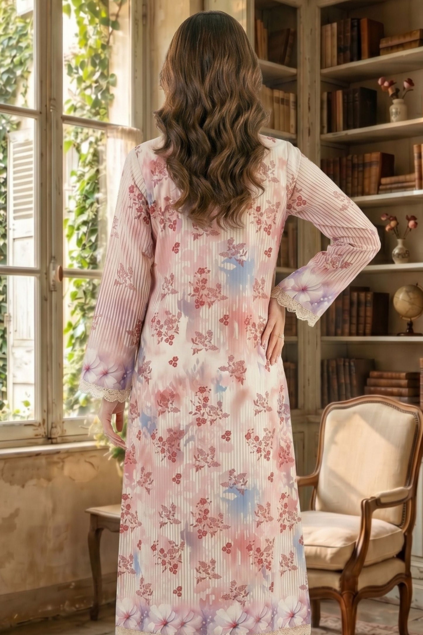 Ladly By Sonu Ali Digital Printed Lawn 3PC