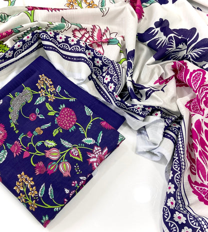 Zara ali Digital Printed Khaddar 3PC