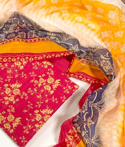 Nishat Printed Lawn 3PC