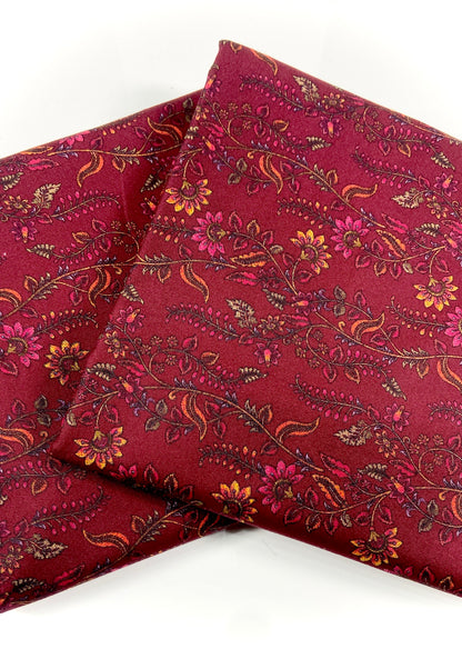 Anaya Noor Printed Dhanak Marina 2PC