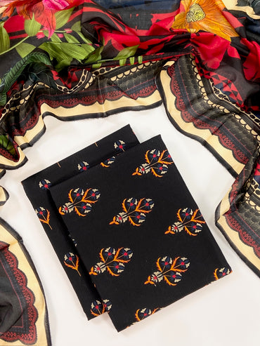 Reemse Digital Printed Banadora Lawn 3PC
