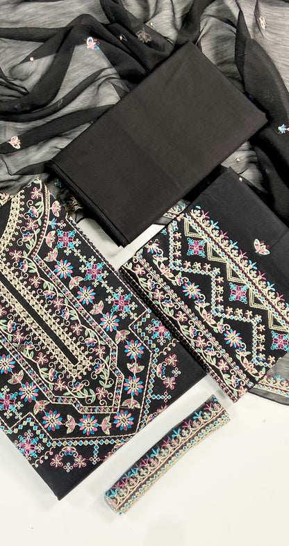 Batik Luxury Embroidered Lawn 3PC