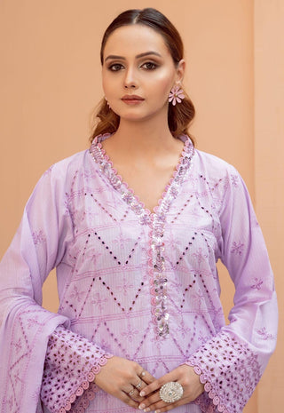 Cotton Kari By Anaya Noor Emb CK Lawn 3-PC