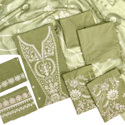 Maria B Embroidered Lawn 3PC