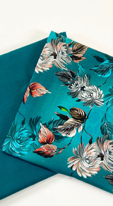Digital Printed Linen 2PC