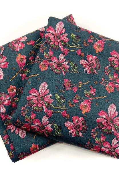 Anaya Noor Printed Dhanak Marina 2PC
