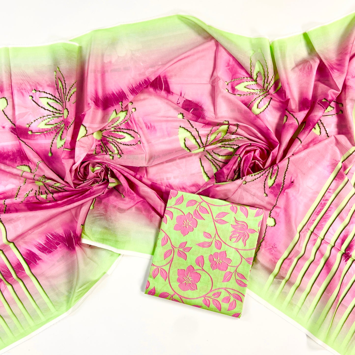 Edenrobe Digital Printed Lawn-2PC