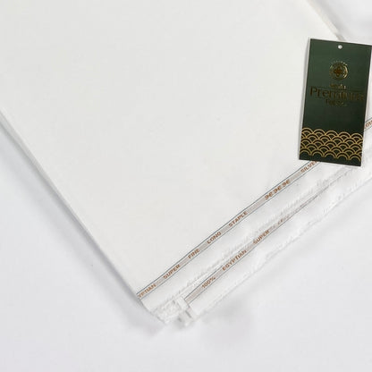 Taqwa Silver Storm Men’s Summer Cotton Unstitched Suit