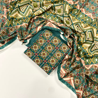 Abrish Exclusive Morroco Khaddar 3PC