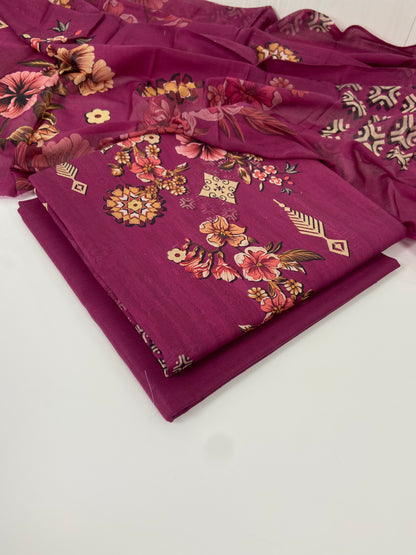 Khaadi Printed Lawn 3-PC