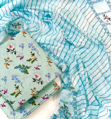 Bin Saeed Digital Printed Lawn 3PC
