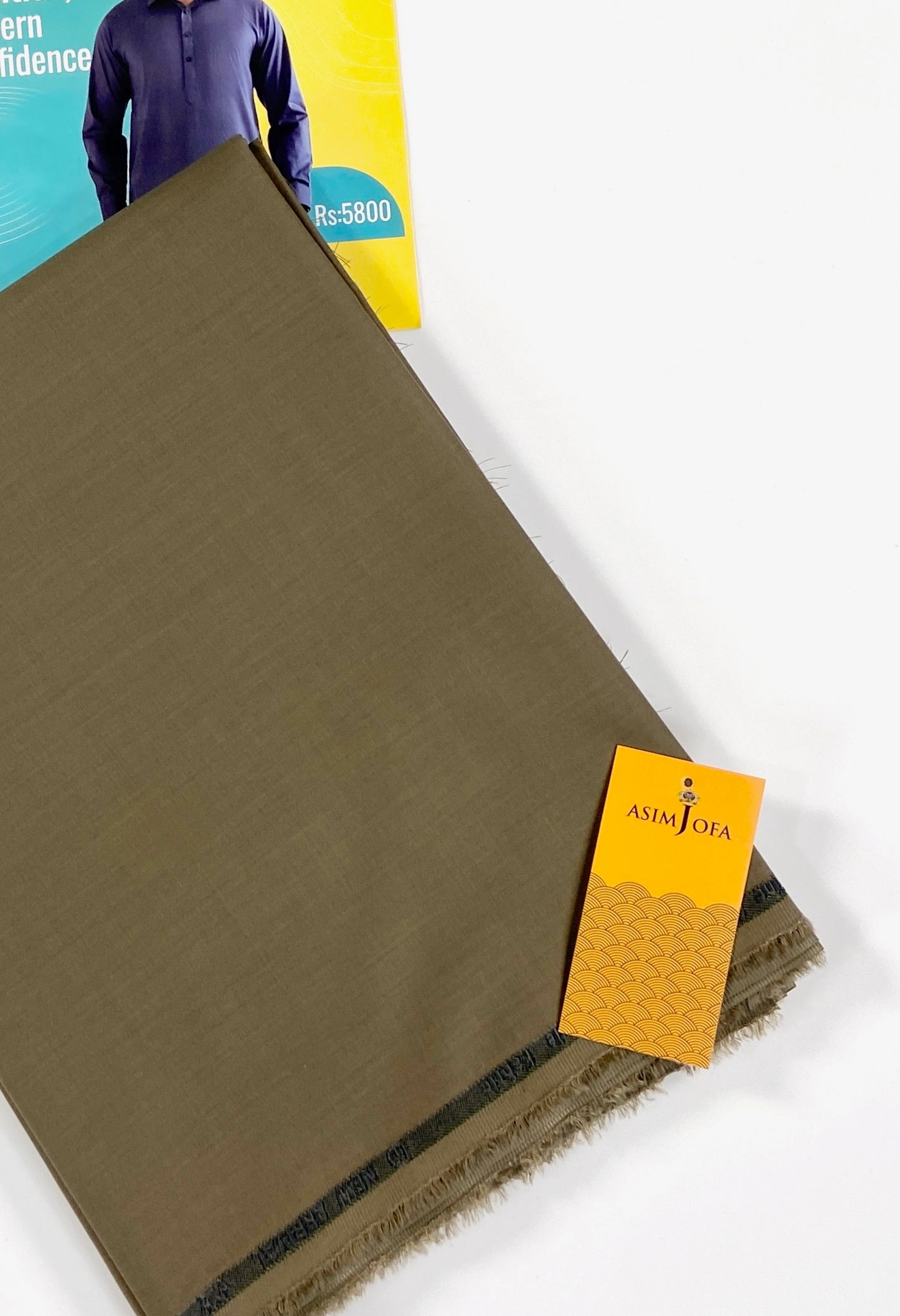 Asim Jofa Wash & Wear – Men’s Unstitched Suit