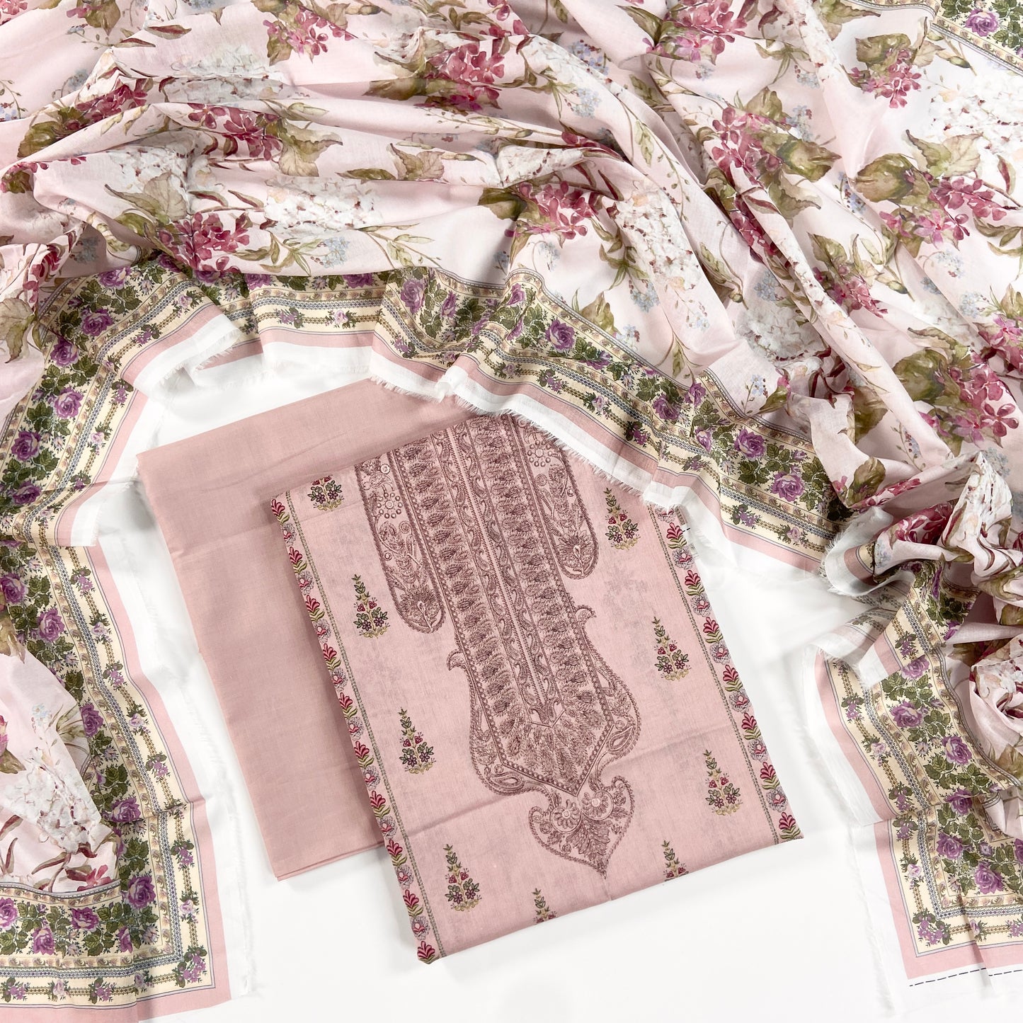 Mashaim Digital Printed Lawn 3PC