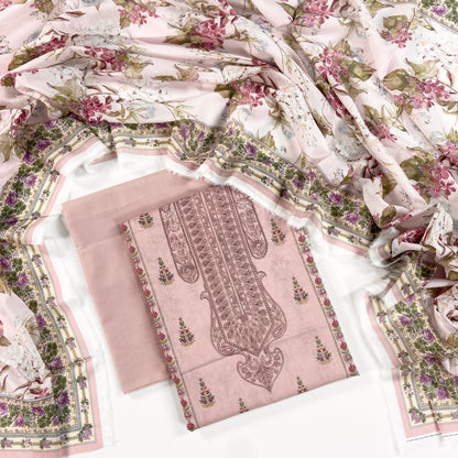 Mashaim Digital Printed Lawn 3PC