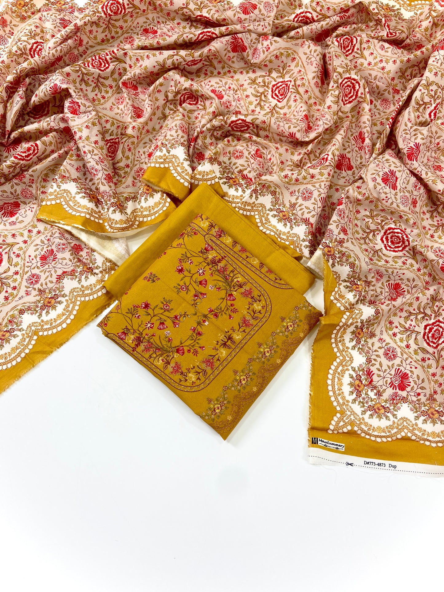 Mausummery Digital Printed Khaddar 3PC