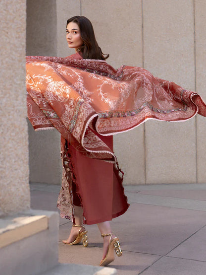 Dil-e-Raqsam | Parishay Luxury Lawn | 3PC