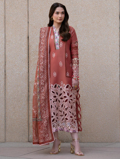 Dil-e-Raqsam | Parishay Luxury Lawn | 3PC