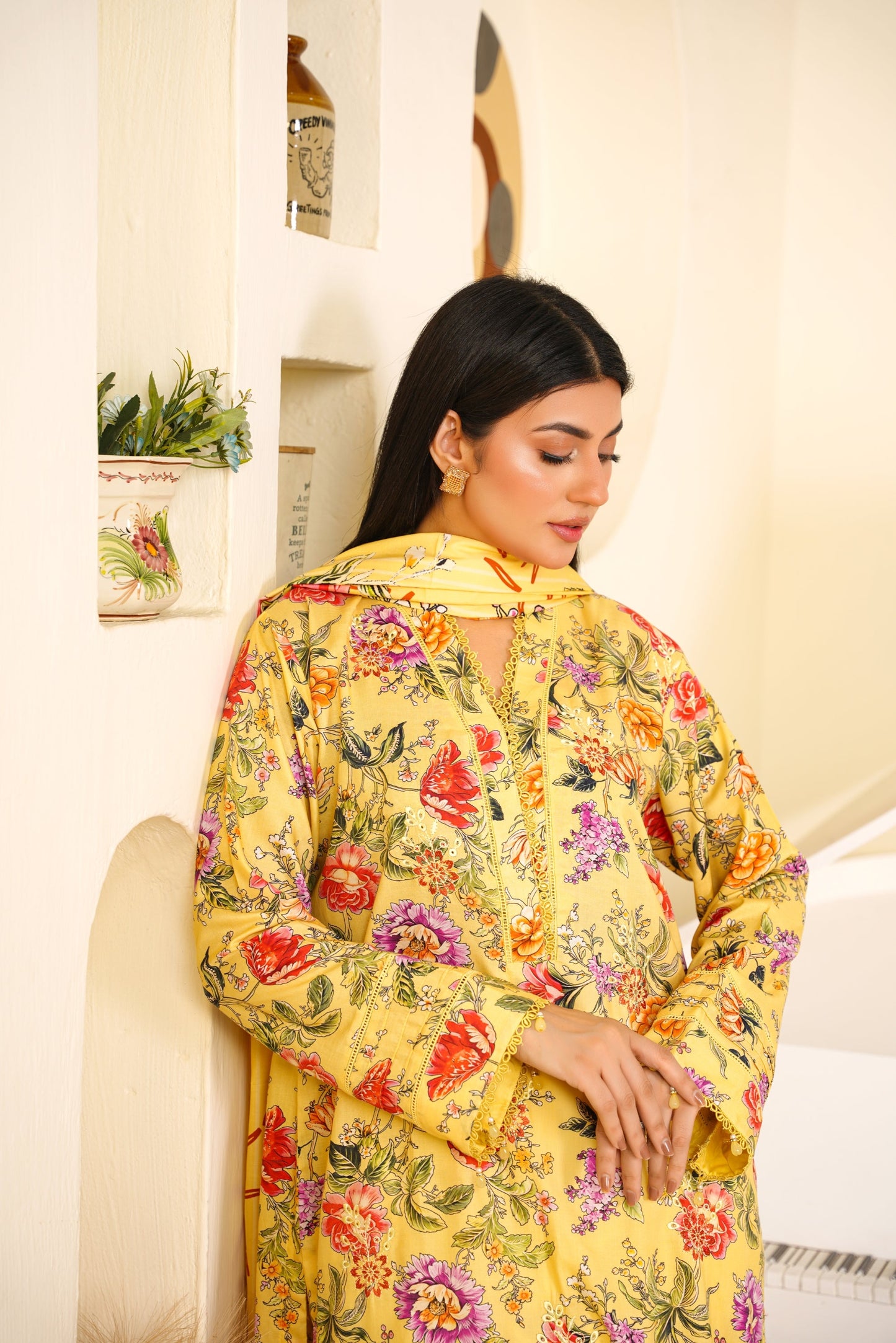 Mirari | Embroidered | Linen-3PC