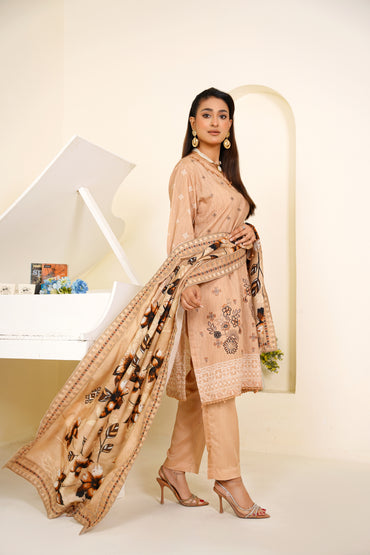 Narm o Nafees By Anaya Noor Embroidered Viscose 3PC
