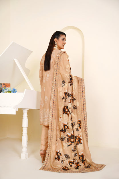 Narm o Nafees By Anaya Noor Embroidered Viscose 3PC