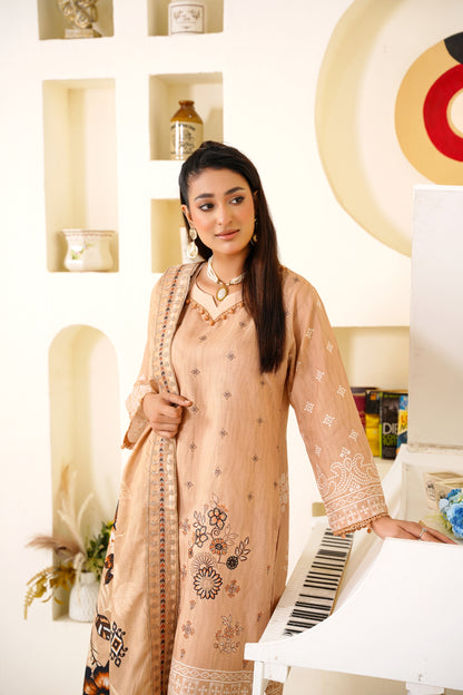 Narm o Nafees By Anaya Noor Embroidered Viscose 3PC