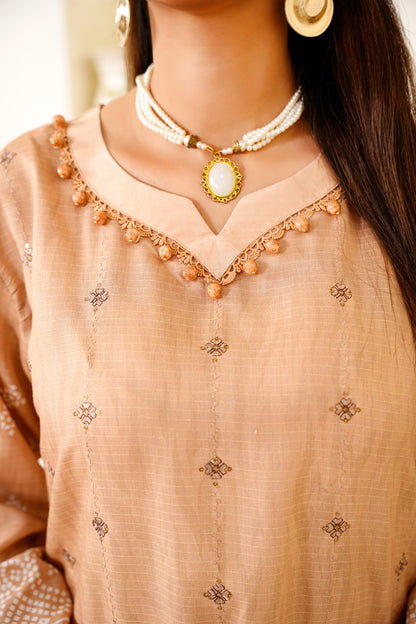 Narm o Nafees By Anaya Noor Embroidered Viscose 3PC