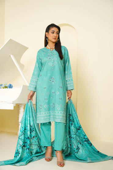Narm o Nafees By Anaya Noor Embroidered Viscose 3PC