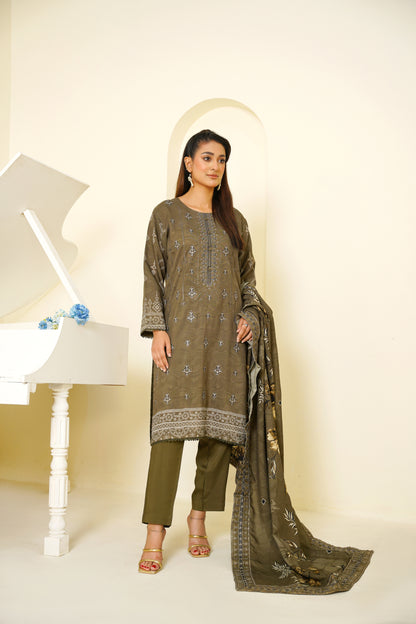 Narm o Nafees By Anaya Noor Embroidered Viscose 3PC