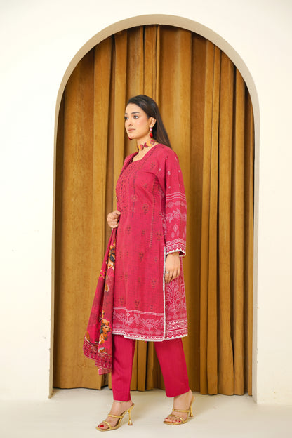 Narm o Nafees By Anaya Noor Embroidered Viscose 3PC