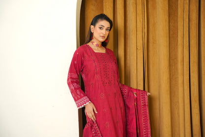 Narm o Nafees By Anaya Noor Embroidered Viscose 3PC