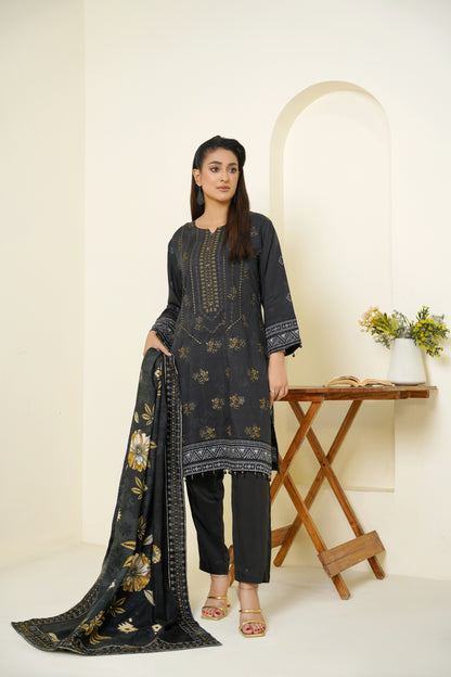 Narm o Nafees By Anaya Noor Embroidered Viscose 3PC