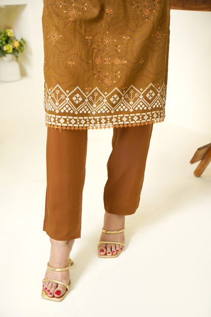 Narm o Nafees By Anaya Noor Embroidered Viscose 3PC