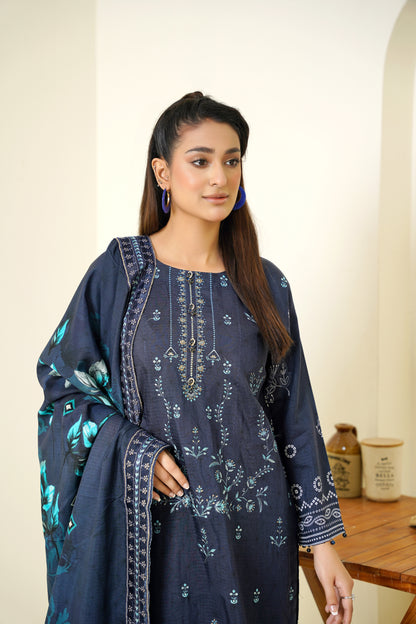Narm o Nafees By Anaya Noor Embroidered Viscose 3PC