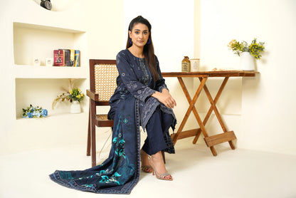 Narm o Nafees By Anaya Noor Embroidered Viscose 3PC