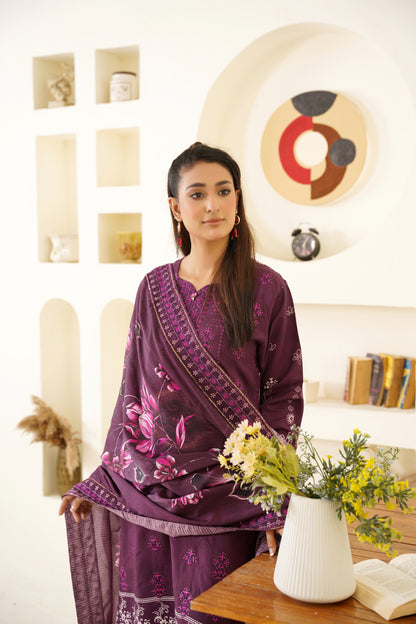 Narm o Nafees By Anaya Noor Embroidered Viscose 3PC