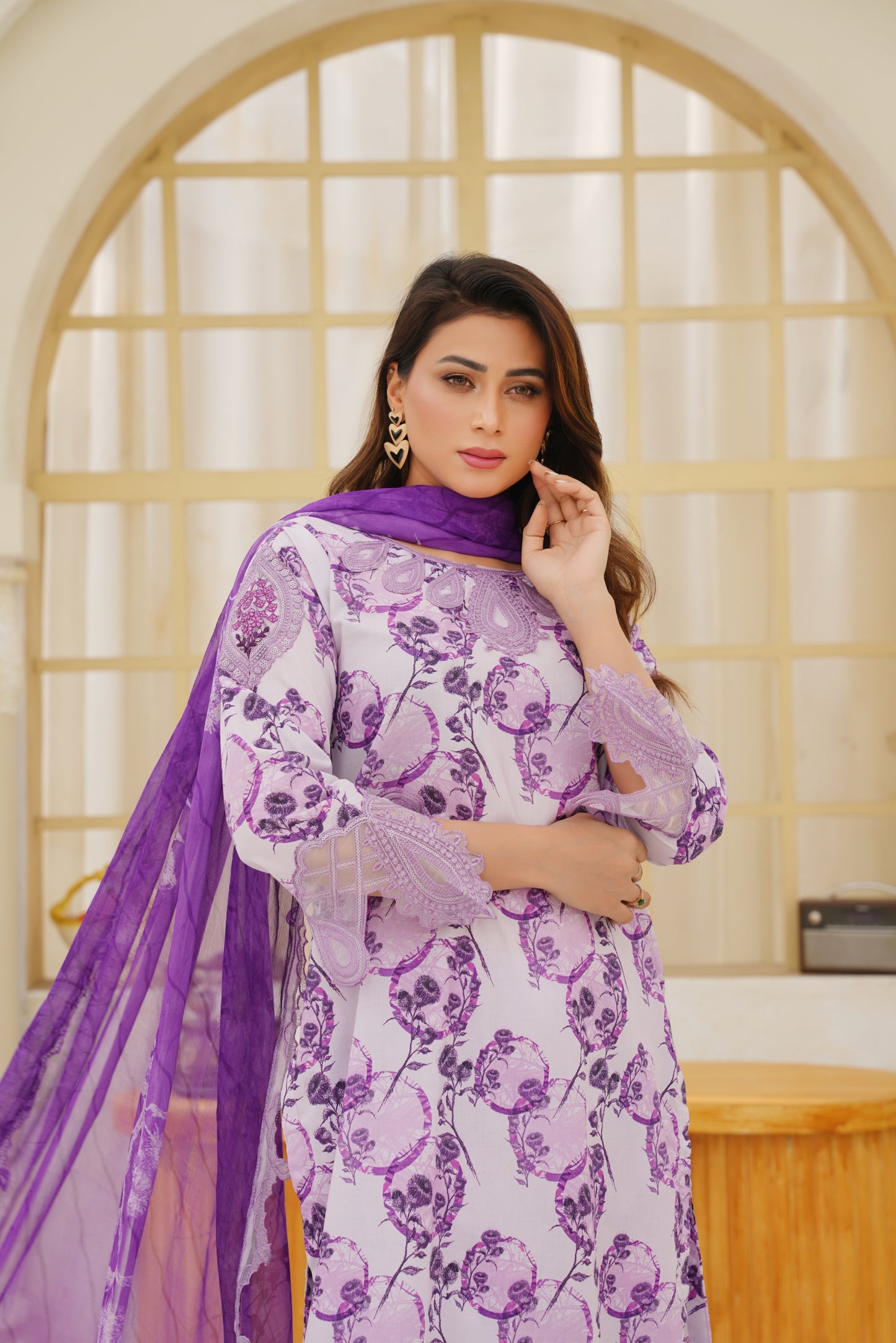 Jashn-e-Baharan By Anaya Noor Emb & Digital Printed Lawn 3PC
