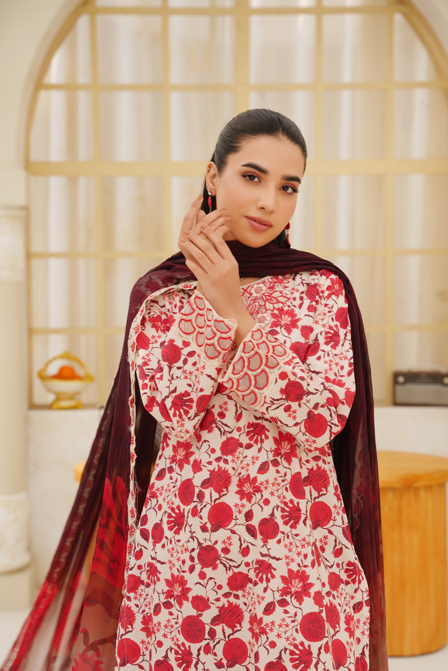 Jashn-e-Baharan By Anaya Noor Emb & Digital Printed Lawn 3PC