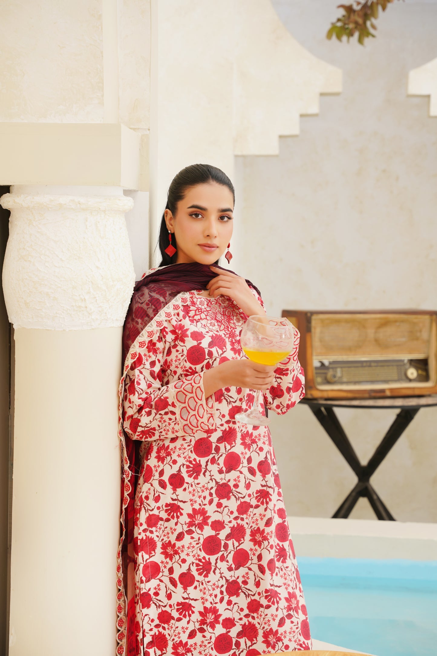 Jashn-e-Baharan By Anaya Noor Emb & Digital Printed Lawn 3PC