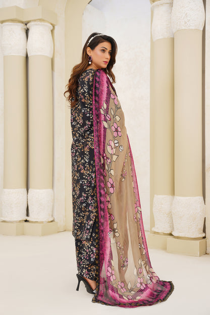 Jashn-e-Baharan By Anaya Noor Emb & Digital Printed Lawn 3PC