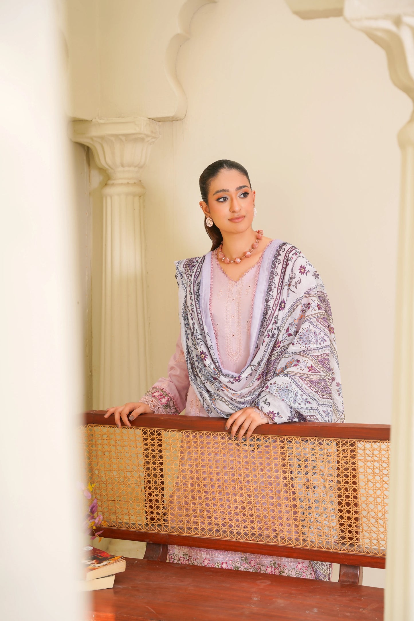 Virsa By Anaya Noor Chikenkari Lawn With Aplic 3PC
