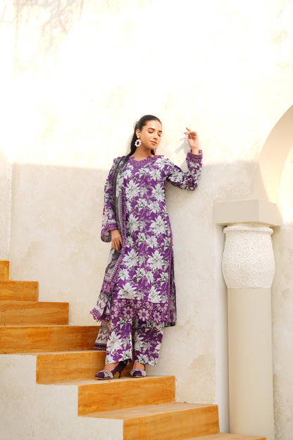 Jashn-e-Baharan By Anaya Noor Emb & Digital Printed Lawn 3PC