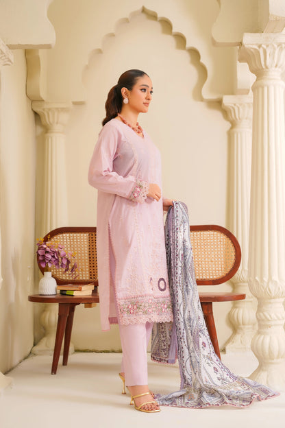 Virsa By Anaya Noor Chikenkari Lawn With Aplic 3PC