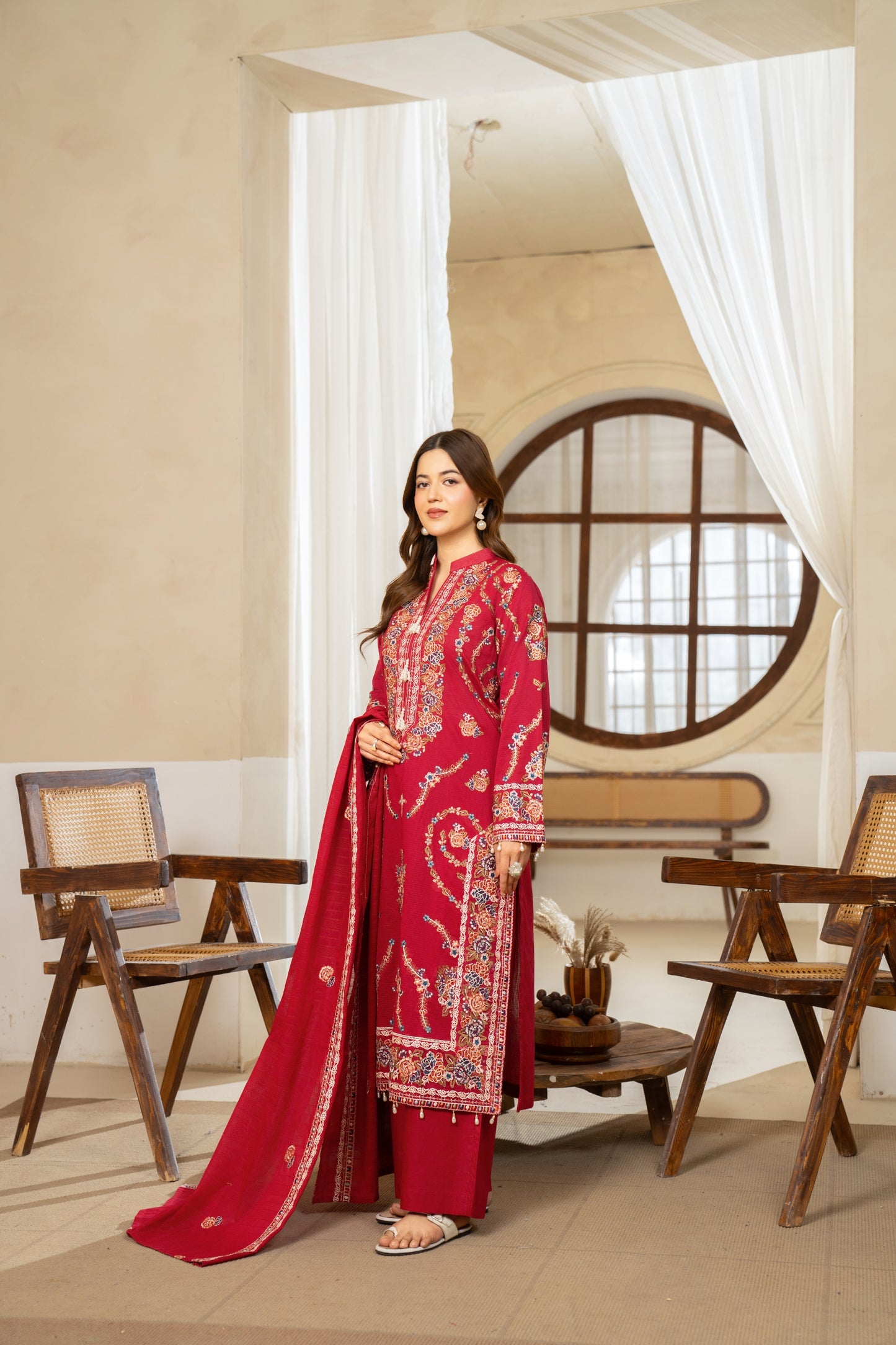 Serayan By Anaya Noor Emb Bana Dora Lawn 3PC
