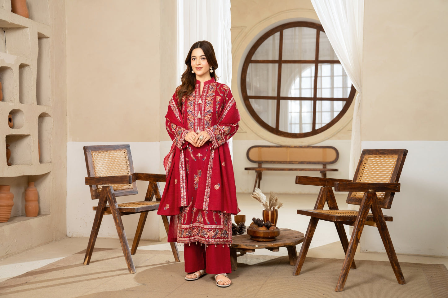 Serayan By Anaya Noor Emb Bana Dora Lawn 3PC