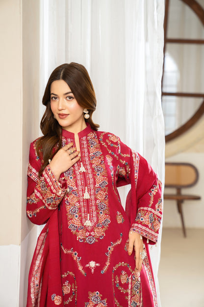 Serayan By Anaya Noor Emb Bana Dora Lawn 3PC
