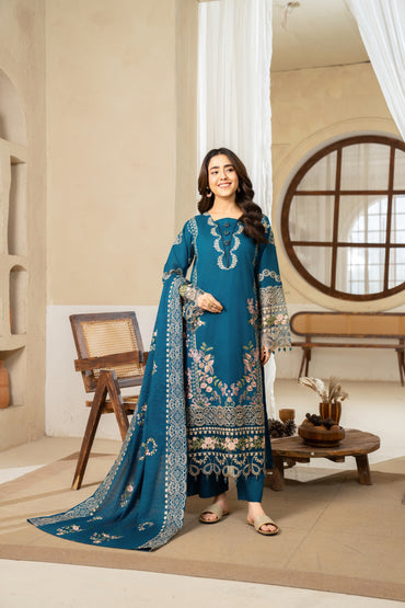 Serayan By Anaya Noor Emb Bana Dora Lawn 3PC