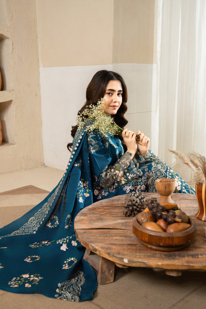 Serayan By Anaya Noor Emb Bana Dora Lawn 3PC