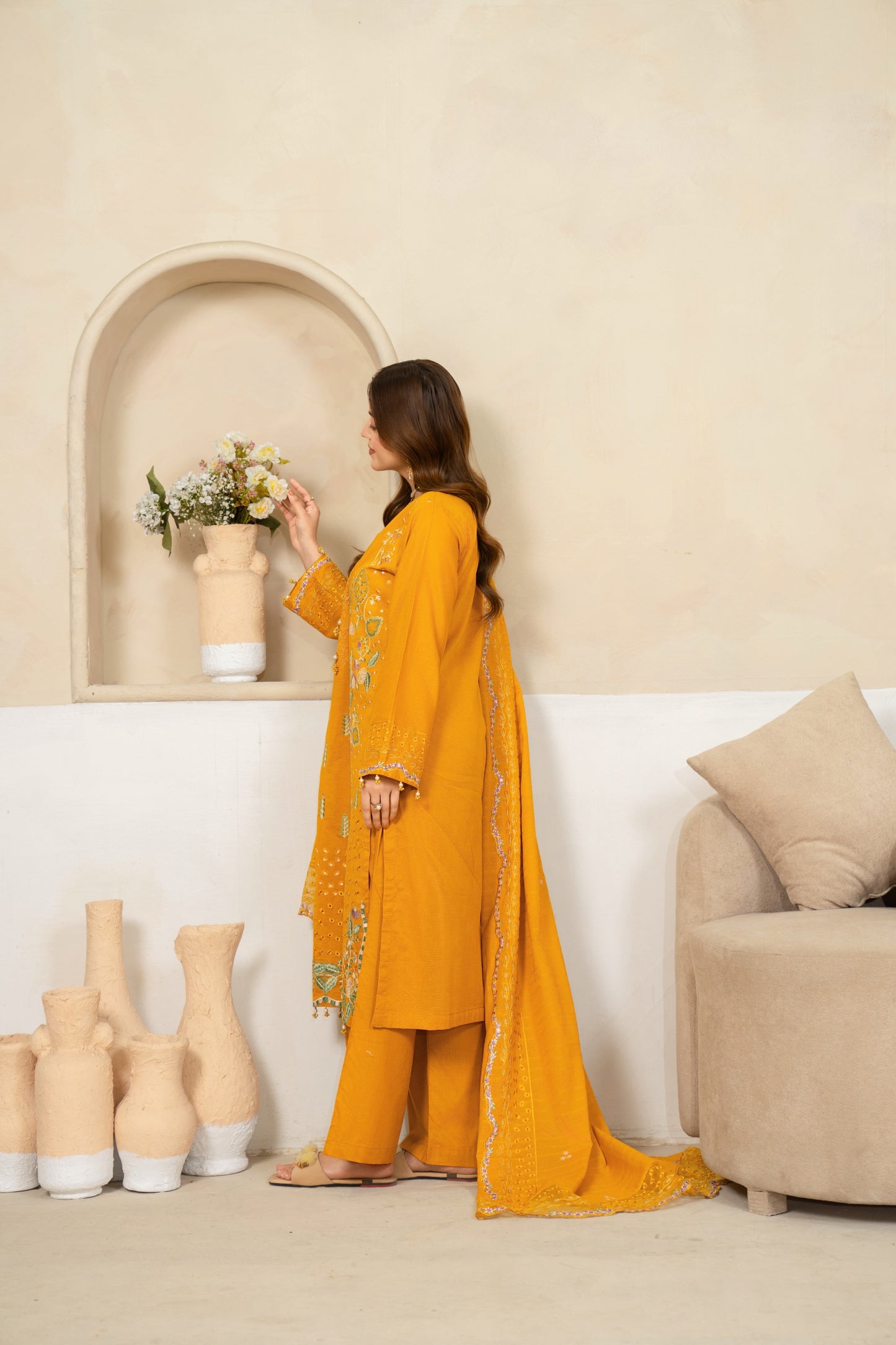 Serayan By Anaya Noor Emb Bana Dora Lawn 3PC