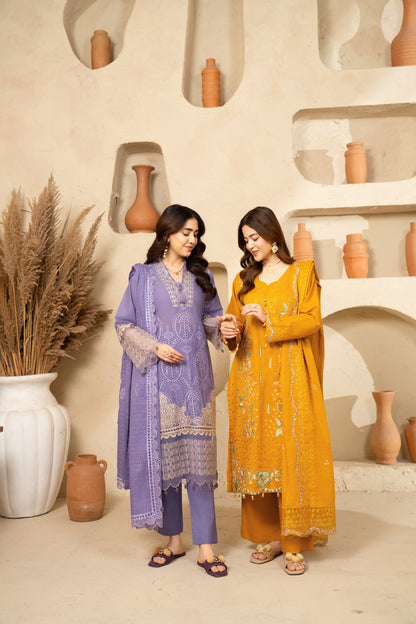 Serayan By Anaya Noor Emb Bana Dora Lawn 3PC